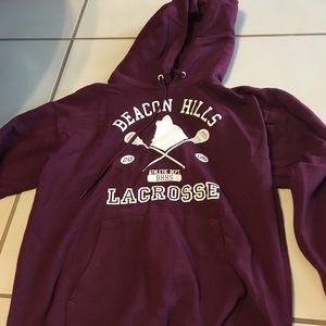 Teen wolf themed sweater